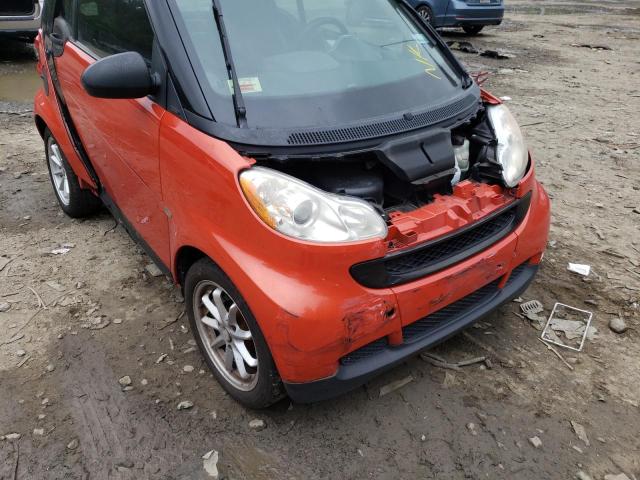 Photo 9 from auction – 2008 SMART FORTWO with VIN WMEEJ31X58K095236