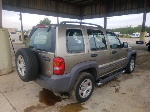 Photo 4 from auction – 2003 JEEP LIBERTY SP with VIN 1J4GK48KX3W672276