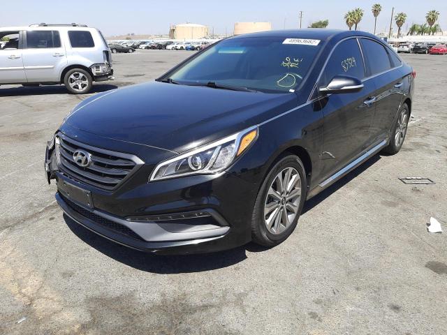 Photo 2 from auction – 2017 HYUNDAI SONATA SPO with VIN 5NPE34AF7HH535476