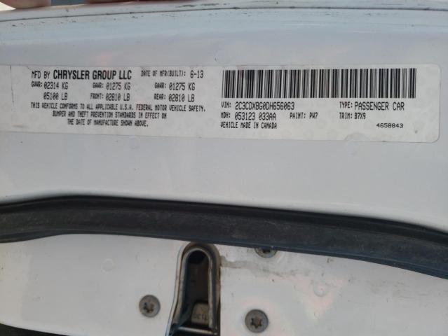 Photo 10 from auction – 2013 DODGE CHARGER SE with VIN 2C3CDXBG0DH656063