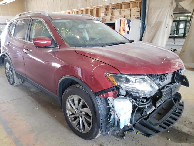 NISSAN ROGUE S 2015 with VIN 5N1AT2MV9FC916577 - Photo from auction