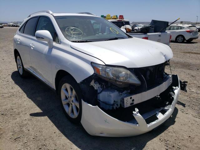 LEXUS RX 350 2010 with VIN JTJBK1BA9A2416761 - Photo from auction