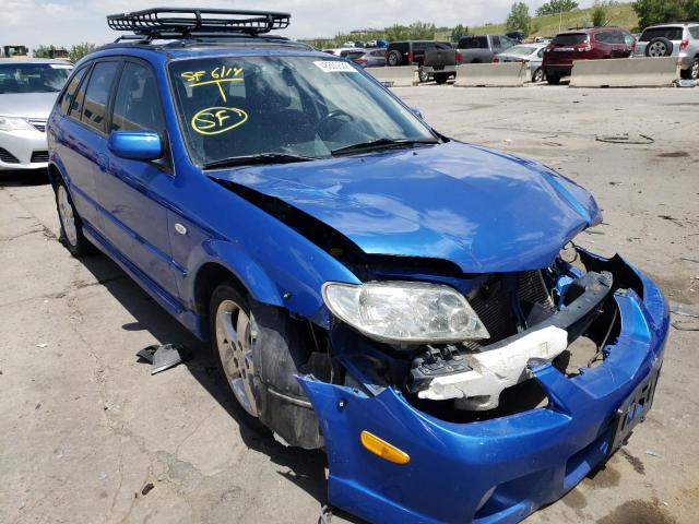 MAZDA PROTEGE PR 2003 with VIN JM1BJ245031142841 - Photo from auction