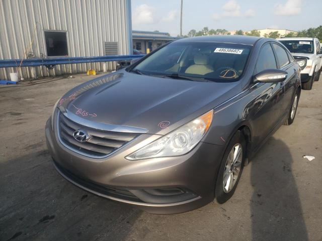 Photo 2 from auction – 2014 HYUNDAI SONATA GLS with VIN 5NPEB4ACXEH938081