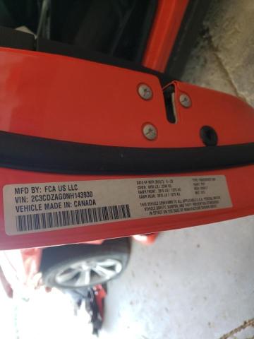 Photo 10 from auction – 2022 DODGE CHALLENGER with VIN 2C3CDZAG0NH143930
