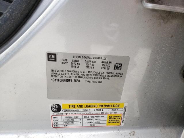 Photo 10 from auction – 2013 CHEVROLET MALIBU 2LT with VIN 1G11F5RR0DF117588