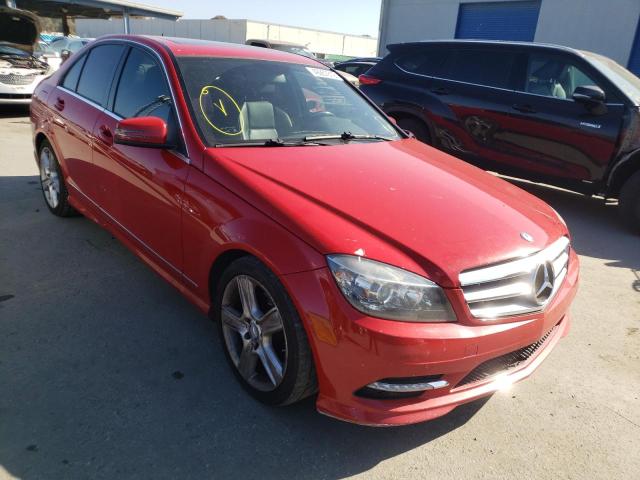 MERCEDES-BENZ C 300 2011 with VIN WDDGF5EB4BR157653 - Photo from auction
