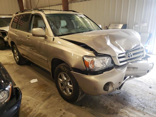 TOYOTA HIGHLANDER 2007 with VIN JTEGP21A170147043 - Photo from auction