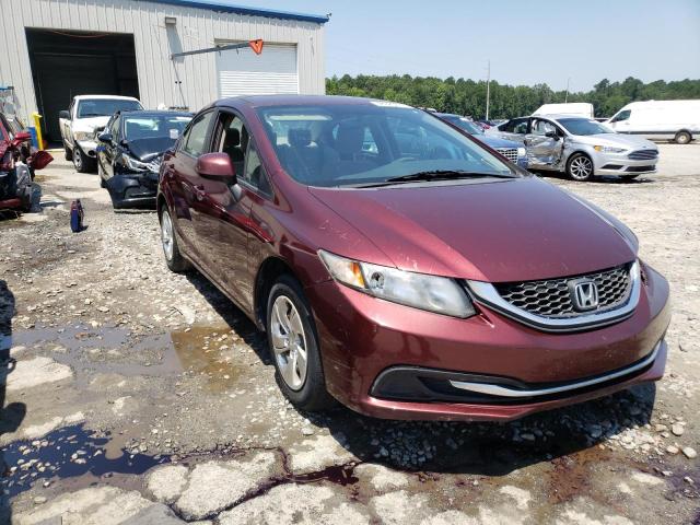 HONDA CIVIC LX 2013 with VIN 19XFB2F5XDE212713 - Photo from auction