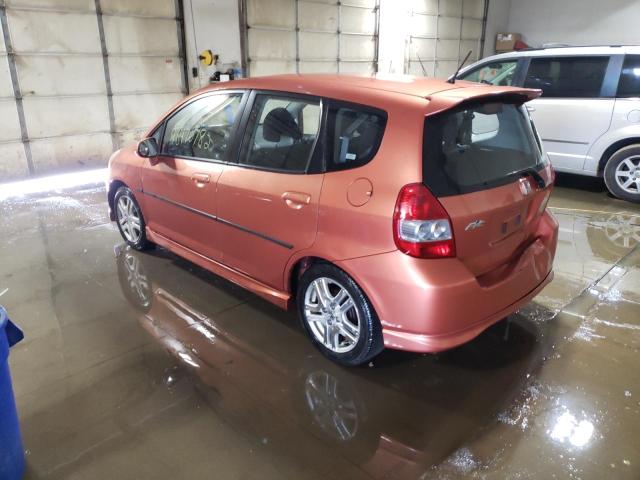 Photo 3 from auction – 2007 HONDA FIT S with VIN JHMGD38637S004876