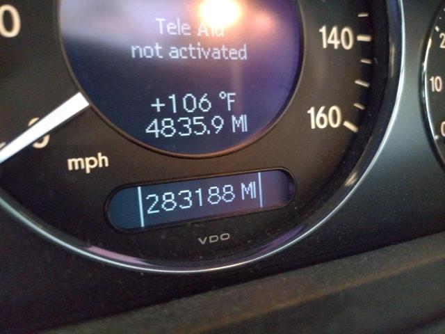 Photo 8 from auction – 2003 MERCEDES-BENZ E 320 with VIN WDBUF65J43A159010