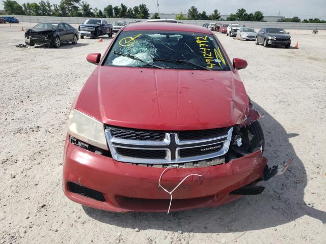 Foto 9 de la subasta – 2012 DODGE AVENGER SX con VIN 1C3CDZCB1CN156675