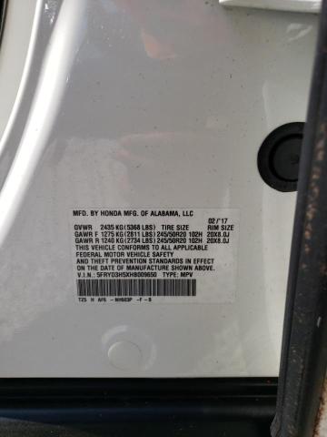 Photo 10 from auction – 2017 ACURA MDX TECHNO with VIN 5FRYD3H5XHB009650
