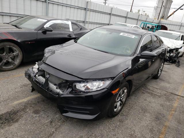 Photo 2 from auction – 2016 HONDA CIVIC LX with VIN 2HGFC2F53GH573157