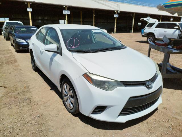 TOYOTA COROLLA L 2015 with VIN 5YFBURHE6FP287411 - Photo from auction