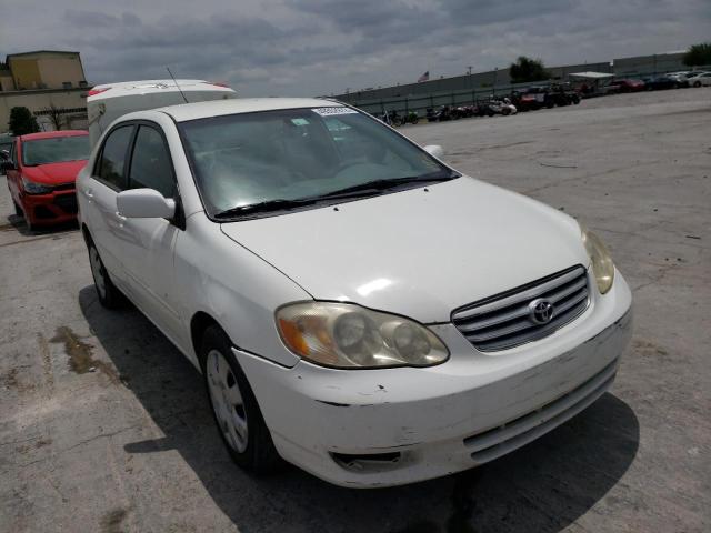 TOYOTA COROLLA CE 2003 with VIN JTDBR32E932013220 - Photo from auction