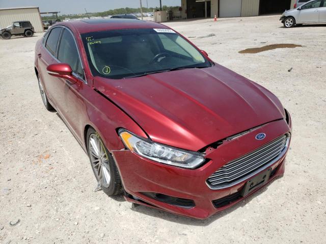 FORD FUSION SE 2016 with VIN 3FA6P0HD2GR186184 - Photo from auction