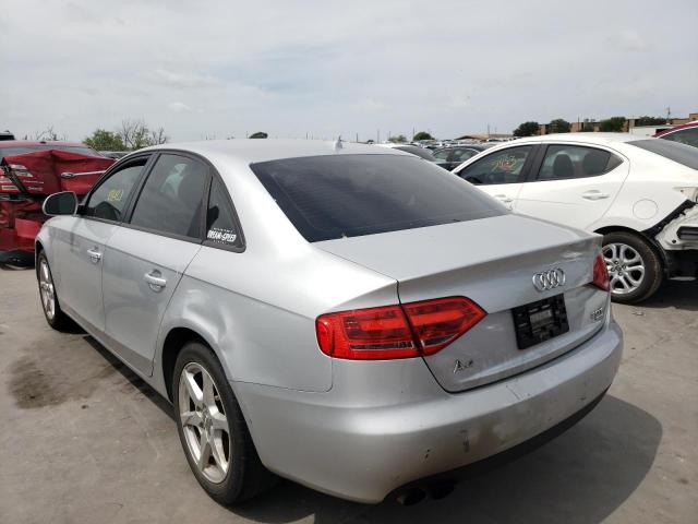 Photo 3 from auction – 2009 AUDI A4 2.0T QU with VIN WAULF78K39N012246