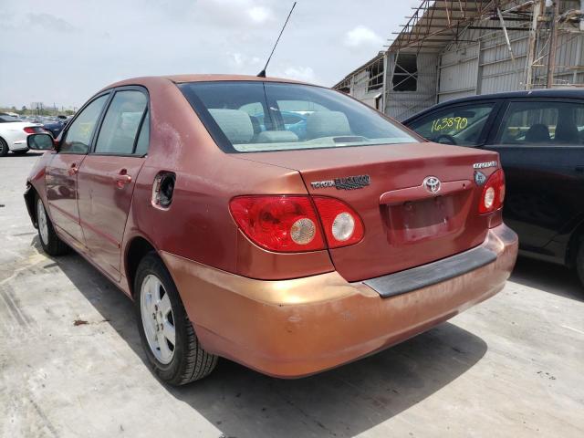 Photo 3 from auction – 2005 TOYOTA COROLLA CE with VIN 1NXBR32E65Z508459