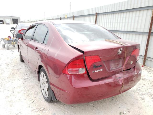 Photo 3 from auction – 2006 HONDA CIVIC LX with VIN 1HGFA165X6L130392