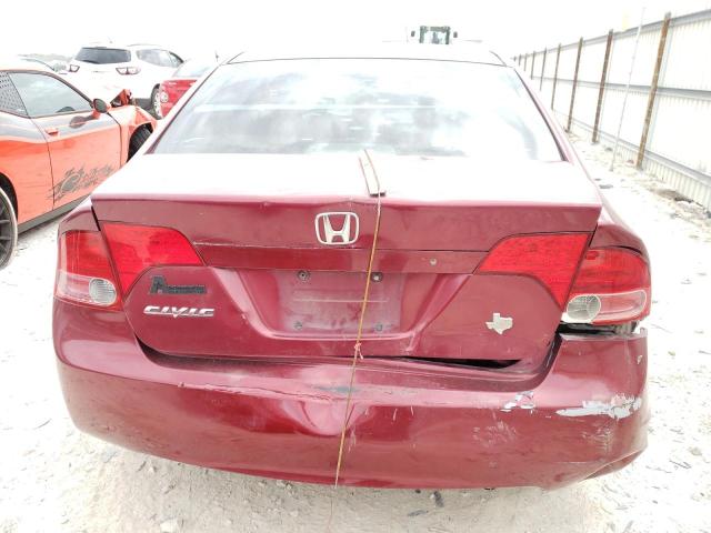 Photo 9 from auction – 2006 HONDA CIVIC LX with VIN 1HGFA165X6L130392