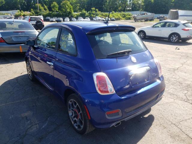 Photo 3 from auction – 2012 FIAT 500 SPORT with VIN 3C3CFFBR3CT213921