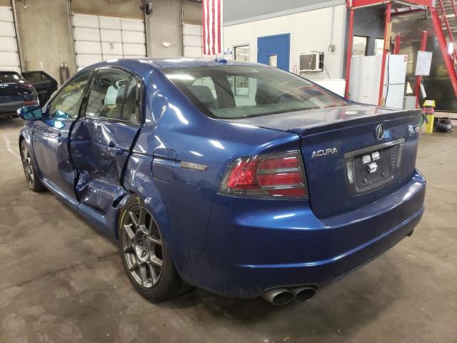 Photo 3 from auction – 2007 ACURA TL TYPE S with VIN 19UUA76517A008799