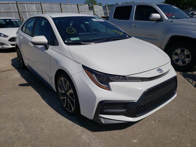 TOYOTA COROLLA SE 2020 with VIN 5YFS4RCE2LP026652 - Photo from auction