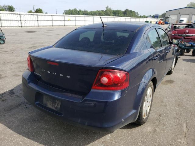 Photo 4 from auction – 2013 DODGE AVENGER SE with VIN 1C3CDZAB3DN684187
