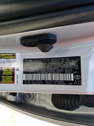 Photo 10 from auction – 2016 TOYOTA COROLLA L with VIN 2T1BURHE3GC683281
