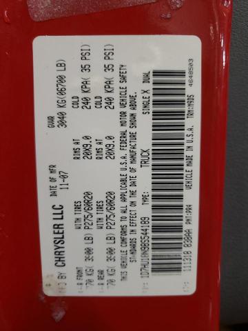Photo 10 from auction – 2008 DODGE RAM 1500 S with VIN 1D7HU18N98S544189