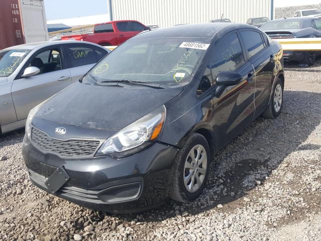 Photo 2 from auction – 2014 KIA RIO LX with VIN KNADM4A36E6374913