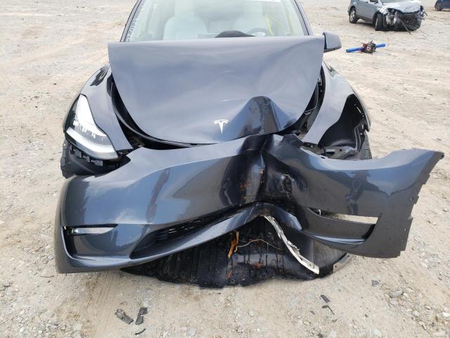 Photo 9 from auction – 2021 TESLA MODEL Y with VIN 5YJYGDEE2MF259459