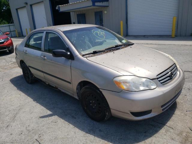 TOYOTA COROLLA CE 2003 with VIN 2T1BR32EX3C159434 - Photo from auction