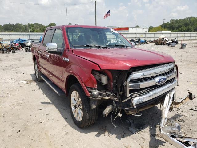 FORD F150 SUPER 2016 with VIN 1FTEW1EG5GFA35186 - Photo from auction