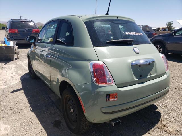Photo 3 from auction – 2012 FIAT 500 POP with VIN 3C3CFFAR6CT330782