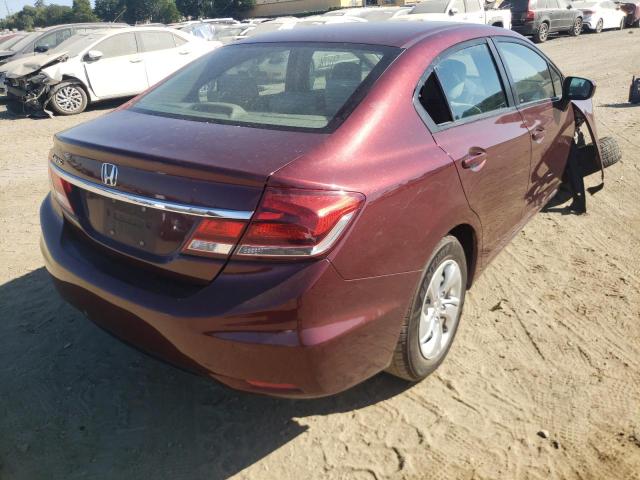 Photo 4 from auction – 2015 HONDA CIVIC LX with VIN 19XFB2F58FE272248