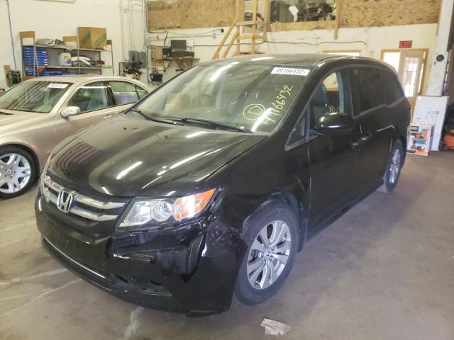 Photo 2 from auction – 2016 HONDA ODYSSEY EX with VIN 5FNRL5H67GB057053