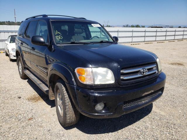 TOYOTA SEQUOIA LI 2002 with VIN 5TDBT48A82S101663 - Photo from auction