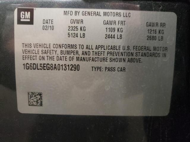 Photo 10 from auction – 2010 CADILLAC CTS PERFOR with VIN 1G6DL5EG8A0131290
