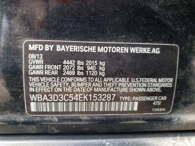 Photo 10 from auction – 2014 BMW 328 D with VIN WBA3D3C54EK153287