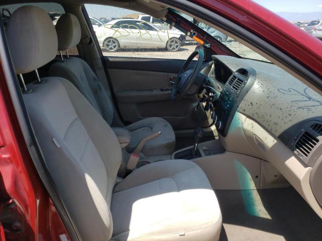 Photo 5 from auction – 2008 KIA SPECTRA EX with VIN KNAFE121985570937