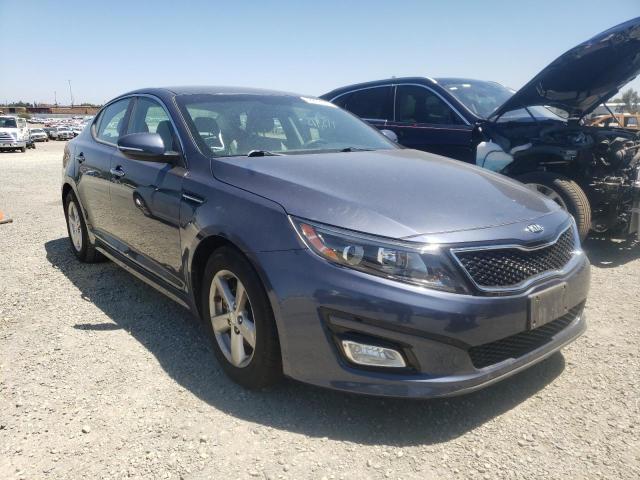 KIA OPTIMA LX 2015 with VIN 5XXGM4A77FG474511 - Photo from auction
