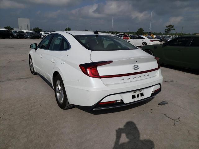 Photo 3 from auction – 2021 HYUNDAI SONATA SE with VIN 5NPEG4JA4MH113071