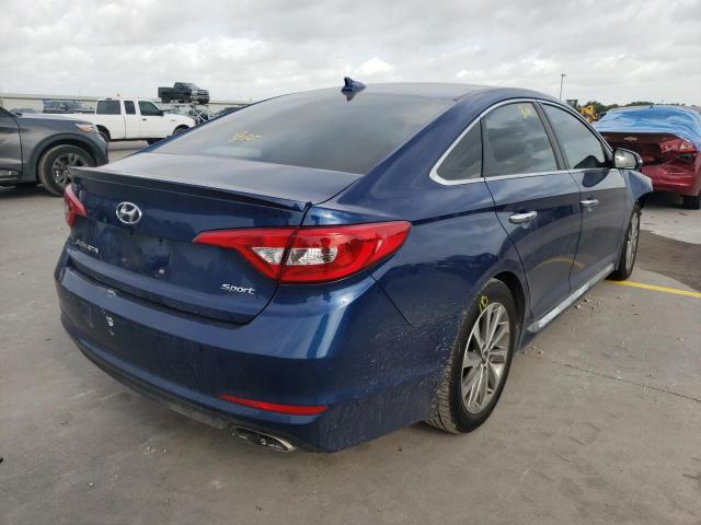 Photo 4 from auction – 2017 HYUNDAI SONATA SPO with VIN 5NPE34AF2HH447922