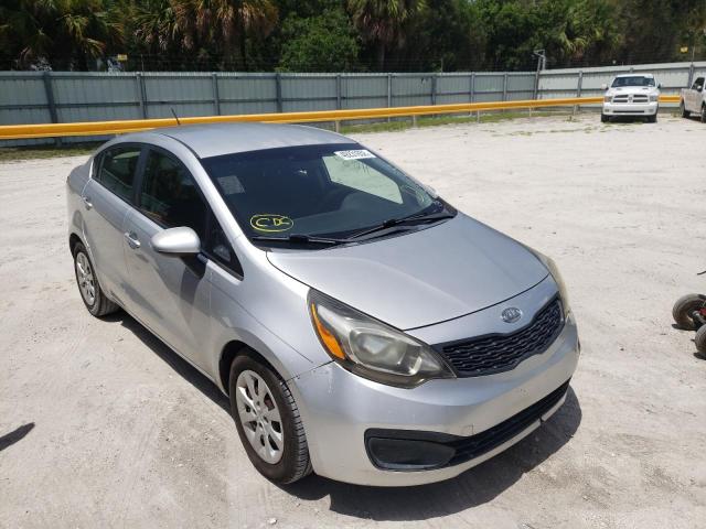 KIA RIO LX 2012 with VIN KNADM4A39C6083898 - Photo from auction