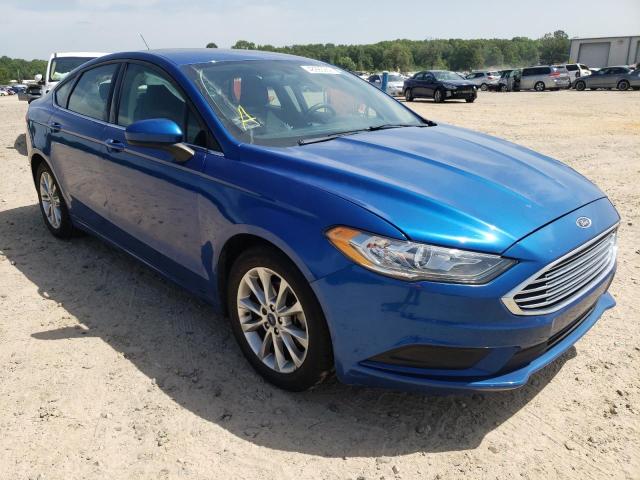 FORD FUSION SE 2017 with VIN 3FA6P0HD9HR281844 - Photo from auction