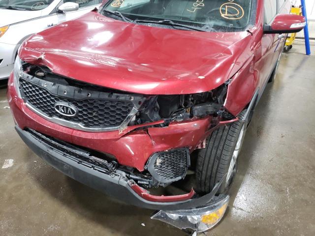 Photo 9 from auction – 2011 KIA SORENTO BA with VIN 5XYKTDA25BG076687