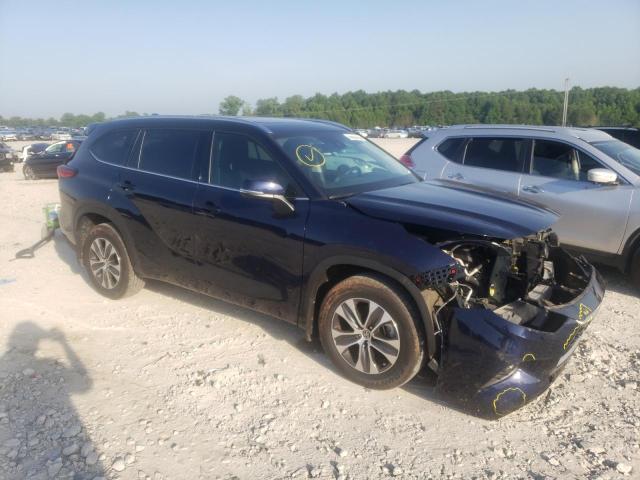 TOYOTA HIGHLANDER 2021 with VIN 5TDGZRBH8MS084941 - Photo from auction