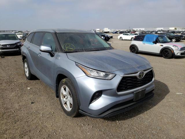 TOYOTA HIGHLANDER 2020 with VIN 5TDBZRBH3LS018791 - Photo from auction